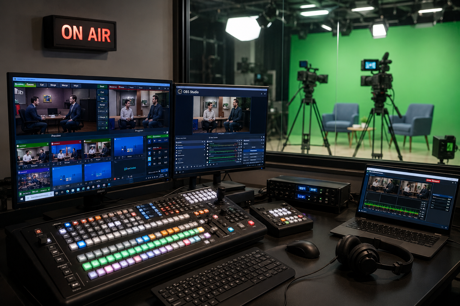 Broadcast Solutions (vMix, OBS)