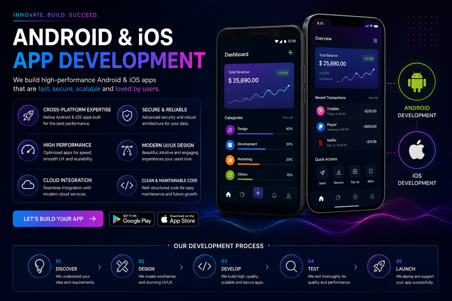 Android & iOS App Development